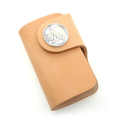 Handmade Mens Leather Biker Key Wallets Cool Small Key Wallets Key Holder - iwalletsmen