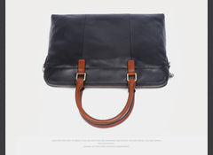 Genuine Leather Mens Cool Messenger Bag Briefcase Chest Bag Bike Bag Cycling Bag for men