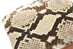[On Sale] Cool Handmade Mens Billfold Wallet Snake Skin Small Wallet Slim Wallet billfold Wallet - iwalletsmen