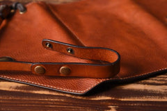 Handmade Mens Cool Leather Chain Wallet Biker Trucker Wallet with Chain for Men - iwalletsmen