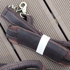 Cool Leather Mens Weekender Bags Vintage Travel Bags Duffle Bag for Men - iwalletsmen