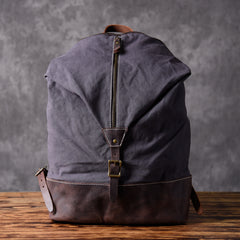 Canvas Mens Cool Backpack Bag Sling Bag Large Travel Bag Hiking Bag for Men