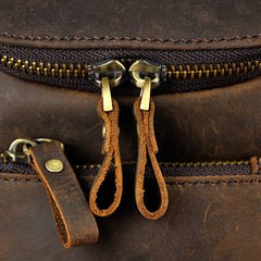 Leather Belt Pouch Mens Small Cases Waist Bag Hip Pack Belt Bag Fanny Pack Bumbag for Men