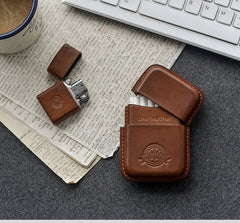 Cool Green Leather Mens 14pcs Cigarette Holder Case Cool Custom Cigarette Case for Men - iwalletsmen