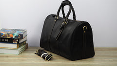 Cool Leather Mens Weekender Bags Vintage Travel Bags Duffle Bag for Men - iwalletsmen