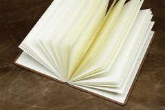 Handmade Leather Tooled Christian Jesus Mose Notebook Journal Travel Book Diary