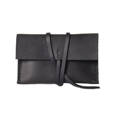 Handmade Mens Cool billfold Leather Wallet Men Small Card Slim Wallets Bifold for Men - iwalletsmen