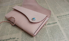 Handmade Leather Mens Clutch Long Wallets Cool Vintage Long Wallet for Women - iwalletsmen
