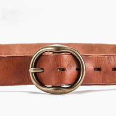 Handmade Genuine Leather Cool Belt Custom Mens Leather Men Brown Black Belt - iwalletsmen