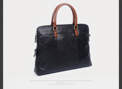 Genuine Leather Mens Cool Messenger Bag Briefcase Chest Bag Bike Bag Cycling Bag for men