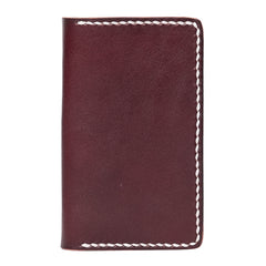 Handmade Leather Mens Cool billfold Wallet Card Holder Small Card Slim Wallets for Men