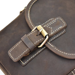Leather Belt Pouch Mens Small Cases Waist Bag Hip Pack Belt Bag Fanny Pack Bumbag for Men