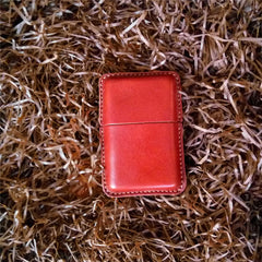Leather Mens 14pcs Cigarette Holder Case Cool Custom Cigarette Case for Men - iwalletsmen
