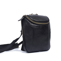 Leather Belt Pouch Mens Small Cases Waist Bag Hip Pack Belt Bag Fanny Pack Bumbag for Men