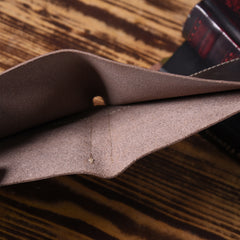 Handmade Leather Mens Cool Wallet Men Slim Wallets Front Pocket Wallet for Men - iwalletsmen