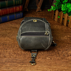 Leather Belt Pouch Mens Small Cases Waist Bag Hip Pack Belt Bag Fanny Pack Bumbag for Men