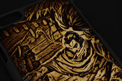 Handmade Leather Tooled iPhone6 7 plus 6s 7s plus League of Legends iPhone Case