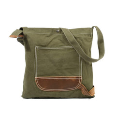 Mens Canvas Side Bag Messenger Bag Canvas Courier Bag Shoulder Bag for Men - iwalletsmen