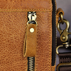 Leather Belt Pouch Mens Small Cases Waist Bag Hip Pack Belt Bag Fanny Pack Bumbag for Men