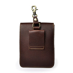 Leather Belt Pouch Mens Small Cases Waist Bag Hip Pack Belt Bag Fanny Pack Bumbag for Men