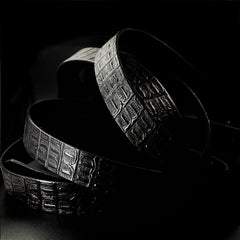 Handmade Genuine Leather Punk Rock Western Country Chinese Floral Deer Mens Cool Men Biker Trucker Leather Belt