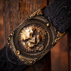 Handmade Genuine Leather Mens Belt Custom Cool Leather Men Black Belt for Men
