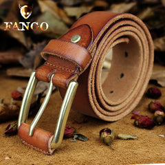 Handmade Genuine Leather Mens Leather Men Brown Black Belt for Men Cool Leather Belt
