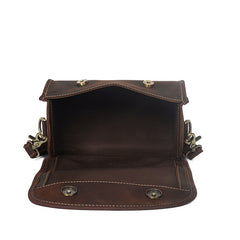 Cool Leather Mens Chest Bag Sling Bag Sling Crossbody Bag Sling Travel Bag For Men - iwalletsmen