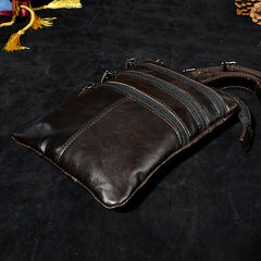 Leather Belt Pouch Mens Small Cases Waist Bag Hip Pack Belt Bag Fanny Pack Bumbag for Men