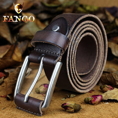 Handmade Genuine Leather Mens Leather Men Brown Black Belt for Men Cool Leather Belt