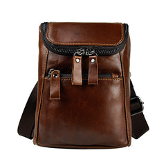 Leather Belt Pouch Mens Small Cases Waist Bag Hip Pack Belt Bag Fanny Pack Bumbag for Men