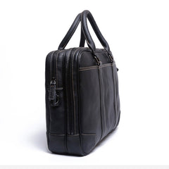 Genuine Leather Mens Cool Messenger Bag Briefcase Chest Bag Bike Bag Cycling Bag for men