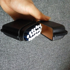 Cool Leather Mens Cigarette Holder Case Vintage Custom 20pcs Cigarette Case for Men - iwalletsmen