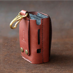 Cool Leather Mens IQOS Cigarette Case With Belt Loop IQOS Holder Belt Clip for Men - iwalletsmen