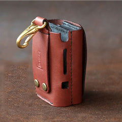 Cool Leather Mens IQOS Cigarette Case With Belt Clip Loop IQOS Holder for Men - iwalletsmen