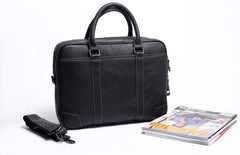 Genuine Leather Mens Cool Messenger Bag Briefcase Chest Bag Bike Bag Cycling Bag for men