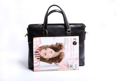 Genuine Leather Mens Cool Messenger Bag Briefcase Chest Bag Bike Bag Cycling Bag for men