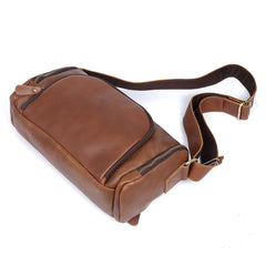 Genuine Leather Mens Messenger Bag Cool Weekender Bag Travel Bag Duffle Bags Overnight Bag Holdall Bag for men