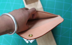Handmade Leather Mens Envelope Long Wallet Cool Long Wallet for Men - iwalletsmen