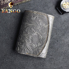 key wallet​ Gray Wallet for Keys Mens Key Wallet Car Key Wallet Trifold Key Wallet Holder Key Case Wallet