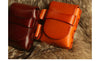 Cool Leather Mens Cigarette Holder Cigarette Case with Belt Loop Lighter Holder for Men - iwalletsmen