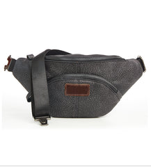 Leather Fanny Pack Mens Waist Bag Hip Pack Belt Bag Bumbag for Men