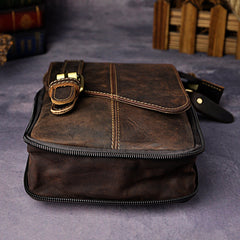 Leather Belt Pouch Mens Small Cases Waist Bag Hip Pack Belt Bag Fanny Pack Bumbag for Men