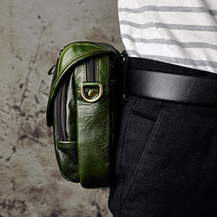 Leather Belt Pouch Mens Small Cases Waist Bag Hip Pack Belt Bag Fanny Pack Bumbag for Men