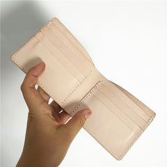 [On Sale] Cool Handmade Mens Billfold Wallet Snake Skin Small Wallet Slim Wallet billfold Wallet - iwalletsmen