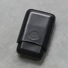 Cool Green Leather Mens 3pcs Cigar Case Cool Custom Leather Cigar Case for Men - iwalletsmen