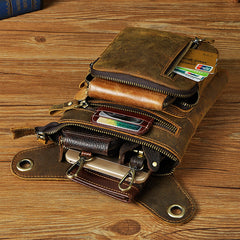 drop leg tactical bag Leather Drop Leg Bag Mens Leather Thigh Bag Left Leg Pack Motorcycle Thigh Bag Belt Pouch 