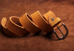 Genuine Leather Mens Leather Men Brown Black Belt for Men Cool Leather Belt