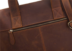 Genuine Leather Mens Cool Messenger Bag Work Bag Satchel Bag Briefcase Bag for men