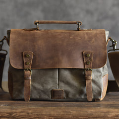 Canvas Mens Cool Messenger Bag iPad Bag Chest Bag Bike Bag Cycling Bag for men